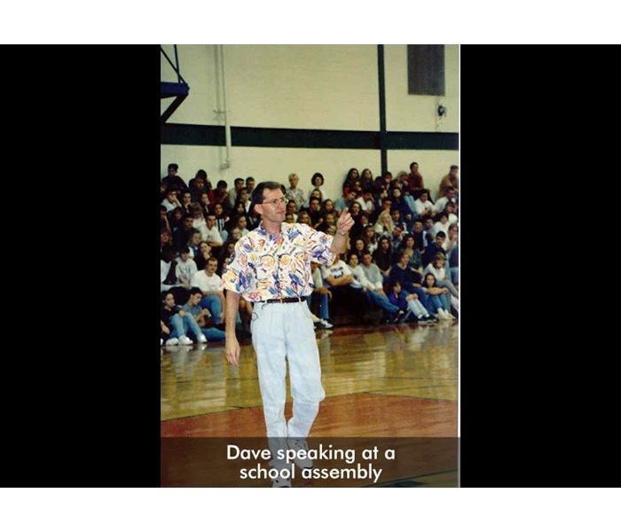 davespeakingatschoolassembly